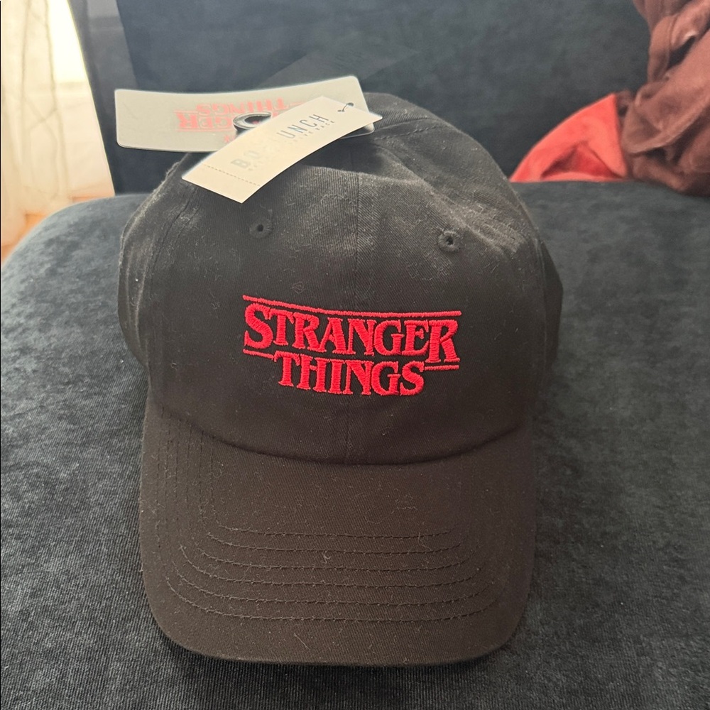 Stranger Things Black Cap